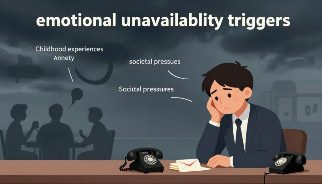 emotional unavailability triggers emotional unavailability triggers