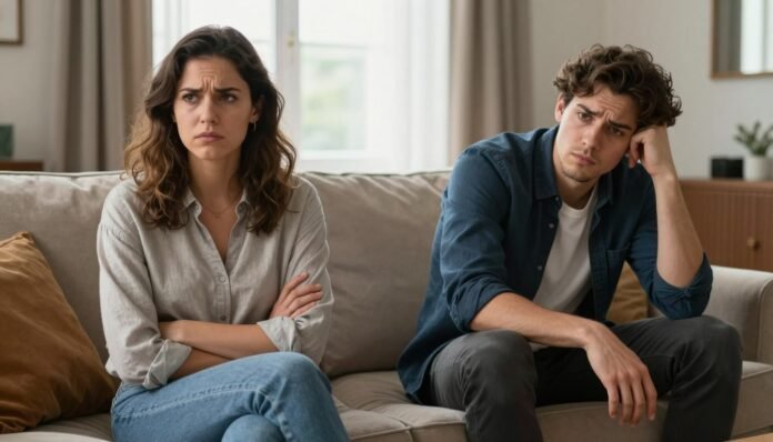 annoyed by partner for no reason