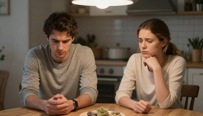 not happy in a good relationship